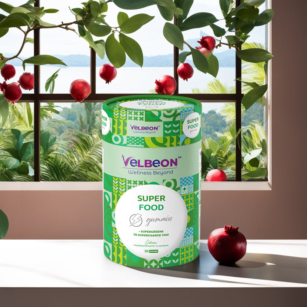 Supercharge Your Day with Bite-Sized Goodness: Velbeon Superfood Gummies